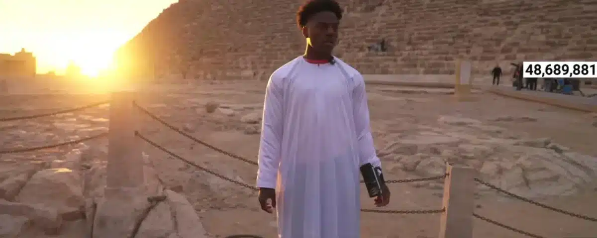 iShowSpeed Explores Inside The Pyramids Of Egypt