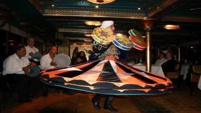 Traditional entertainment Cairo Nile dinner cruise