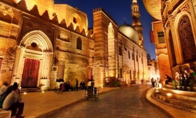 Historic Al Muizz Street in Islamic Cairo