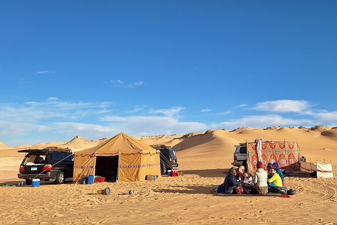 Bedouin desert camp near the White Desert