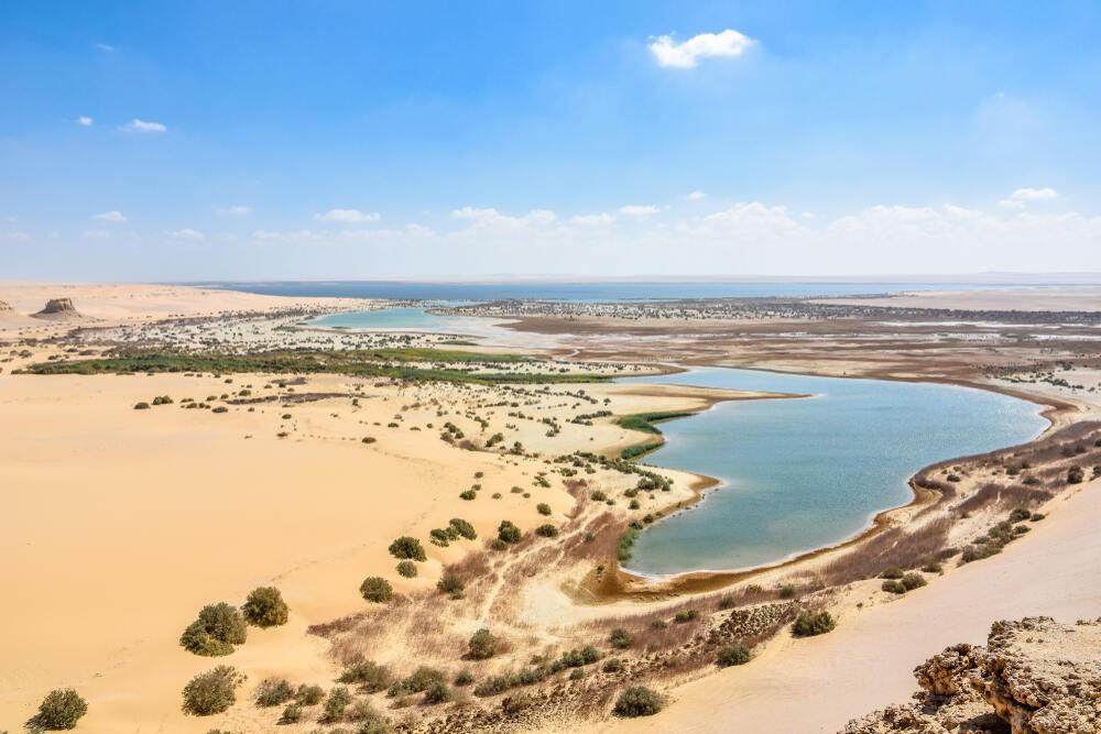 Fayoum Oasis landscape