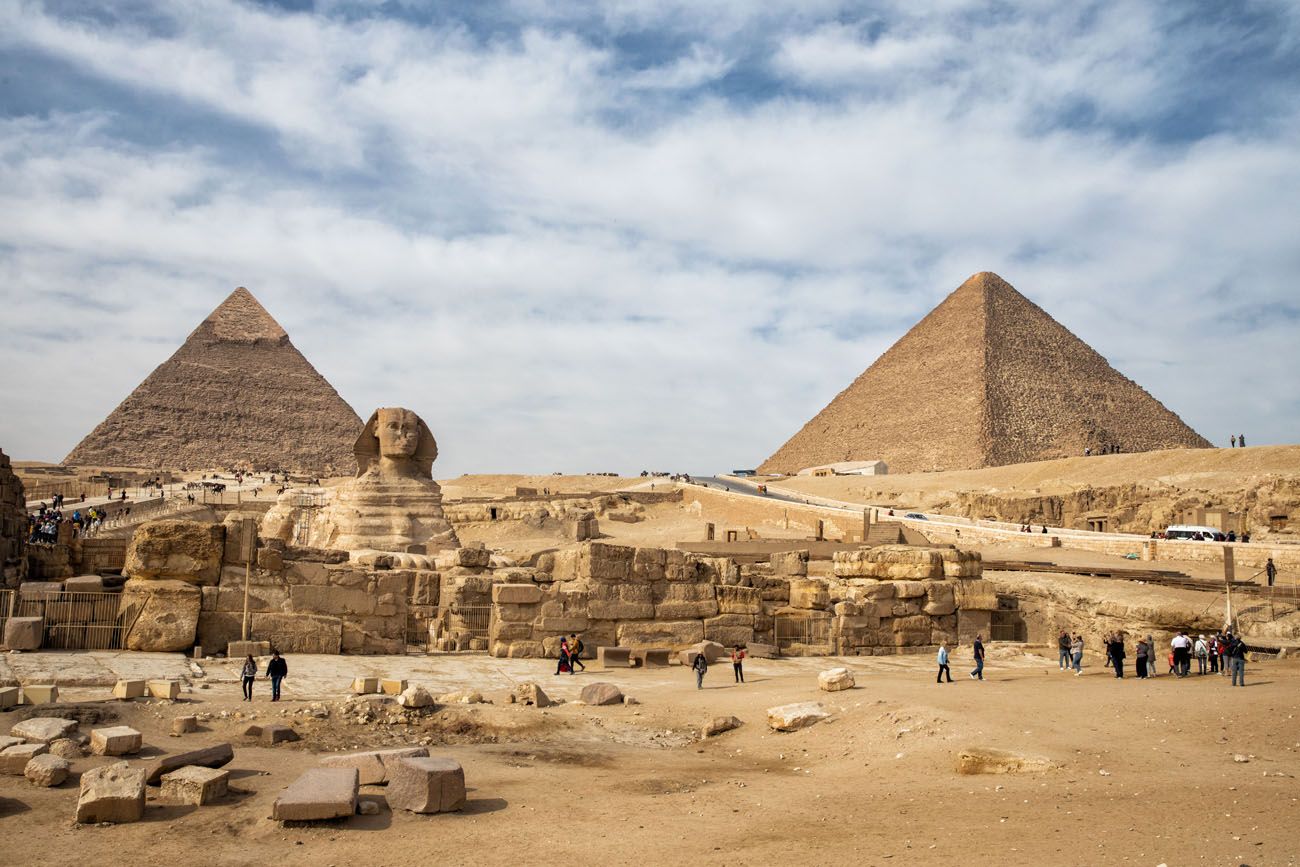 Giza Pyramids and Great Sphinx