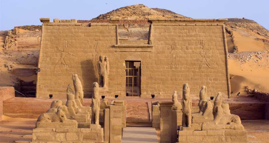 Wadi El Seboua Temple beside Lake Nasser