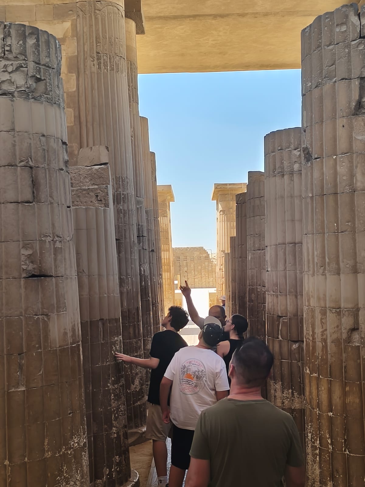 Egypt Travel Consultant guests during a private guided visit in Egypt