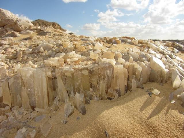 Quartz formations at Crystal Mountain