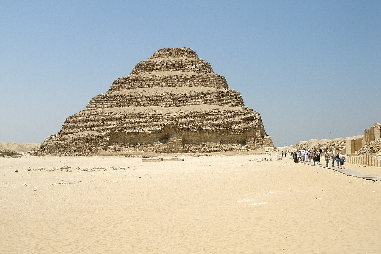 The Step Pyramid of Djoser at Saqqara