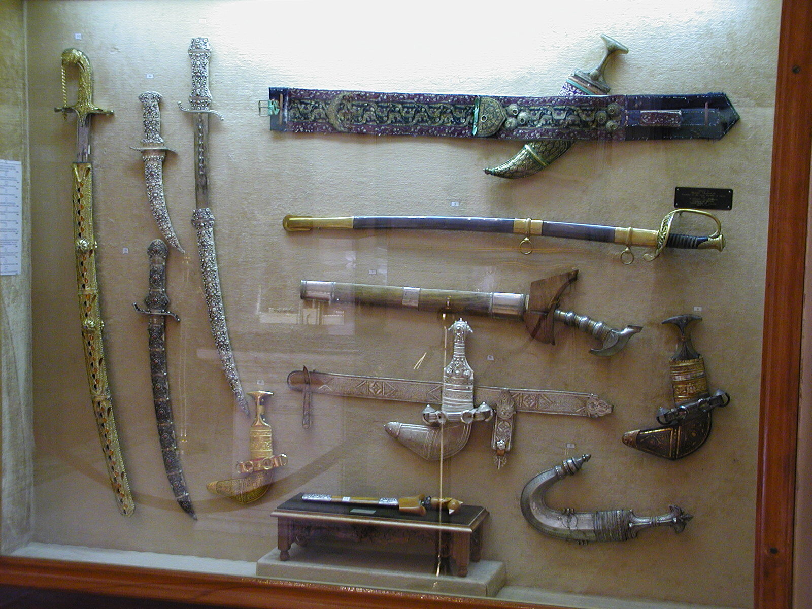 Royal furnishings at Abdeen Palace Cairo