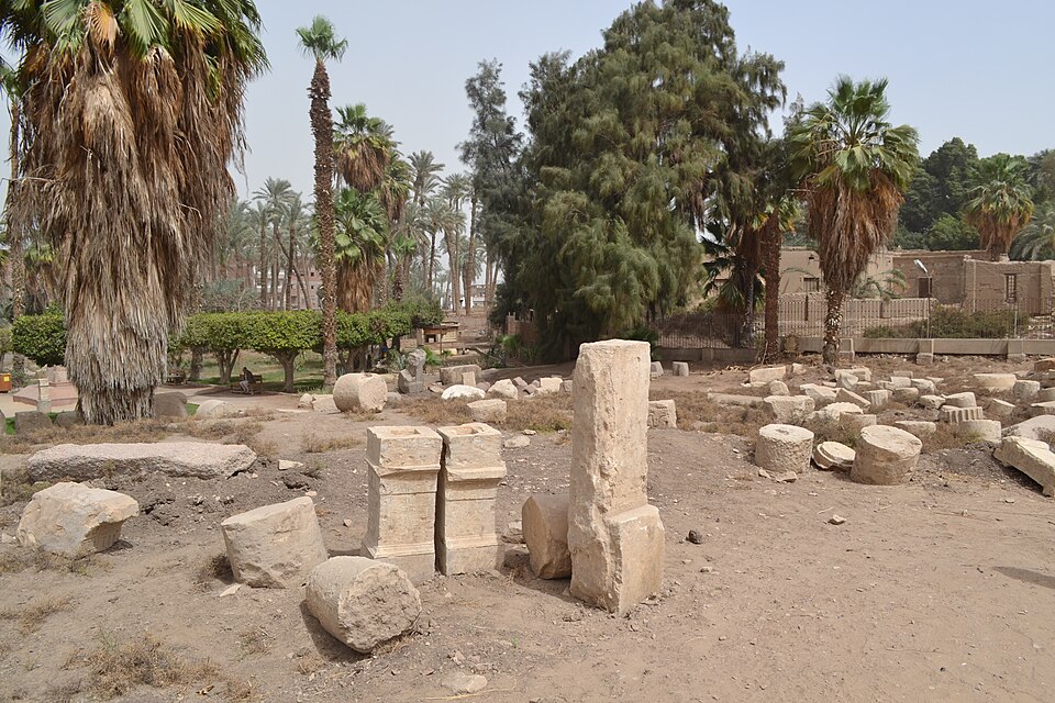 Ancient Memphis at Mit Rahina